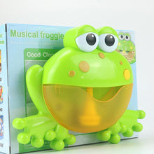 Load image into Gallery viewer, Frogs Bubble Bath Toy  Music Nursery Rhyme Bubble Blower Machine for Toddler  Let Baby Love Bathing