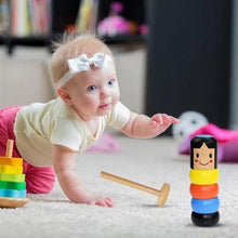 Load image into Gallery viewer, LITTLE WOODEN MAN WHO CAN'T BEAT INTERESTING MAGIC TOY
