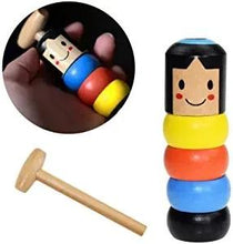 Load image into Gallery viewer, LITTLE WOODEN MAN WHO CAN'T BEAT INTERESTING MAGIC TOY