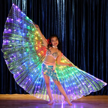 Load image into Gallery viewer, RAINBOW WINGS - LED BUTTERFLY COSTUME