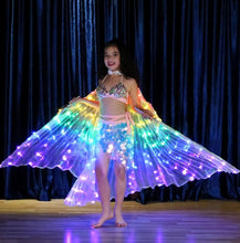 Load image into Gallery viewer, RAINBOW WINGS - LED BUTTERFLY COSTUME