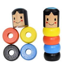 Load image into Gallery viewer, LITTLE WOODEN MAN WHO CAN'T BEAT INTERESTING MAGIC TOY