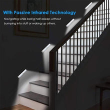Load image into Gallery viewer, LED Closet Light, Stick-on Anywhere Motion Sensor & Light Sensor Activated Night Light