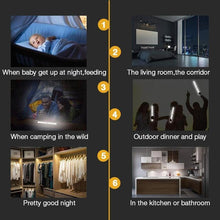 Load image into Gallery viewer, LED Closet Light, Stick-on Anywhere Motion Sensor & Light Sensor Activated Night Light