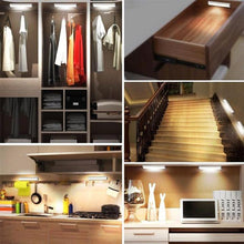 Load image into Gallery viewer, LED Closet Light, Stick-on Anywhere Motion Sensor & Light Sensor Activated Night Light
