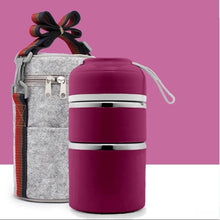 Load image into Gallery viewer, YumiBox Japanese Thermal Lunch Box