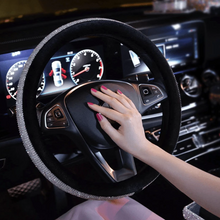 Load image into Gallery viewer, Crystal steering wheel cover