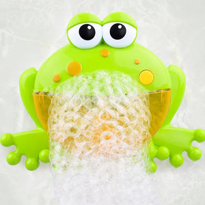 Frogs Bubble Bath Toy  Music Nursery Rhyme Bubble Blower Machine for Toddler  Let Baby Love Bathing