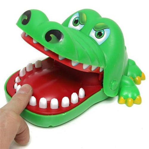 Crocodile Mouth Dentist Bite Finger Game Funny Gags Toy