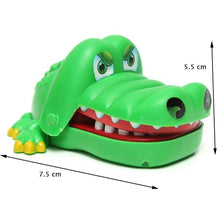 Load image into Gallery viewer, Crocodile Mouth Dentist Bite Finger Game Funny Gags Toy