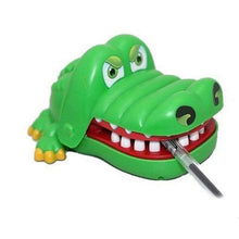 Load image into Gallery viewer, Crocodile Mouth Dentist Bite Finger Game Funny Gags Toy