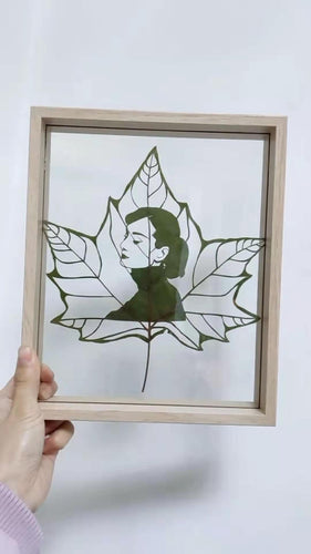 Leaf carving