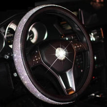 Load image into Gallery viewer, Crystal steering wheel cover