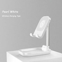 Load image into Gallery viewer, Folding Wireless Charging Mobile Phone Stand