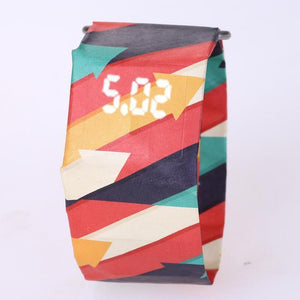 Creative Paper Watch LED Waterproof