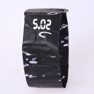 Creative Paper Watch LED Waterproof