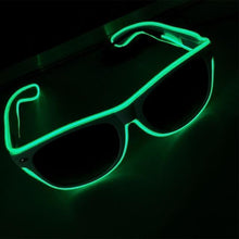 Load image into Gallery viewer, Flashing EL Wire Led Glasses