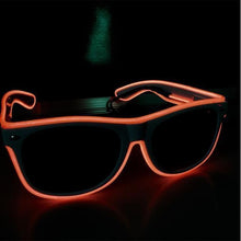 Load image into Gallery viewer, Flashing EL Wire Led Glasses