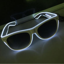 Load image into Gallery viewer, Flashing EL Wire Led Glasses