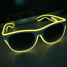 Load image into Gallery viewer, Flashing EL Wire Led Glasses