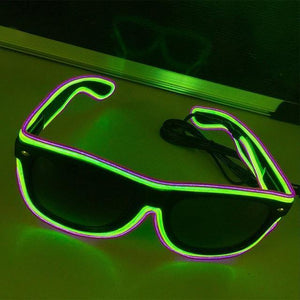 Flashing EL Wire Led Glasses
