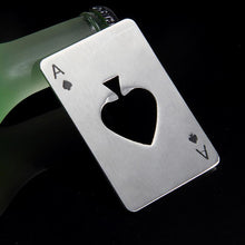 Load image into Gallery viewer, Poker Card Beer Bottle Opener