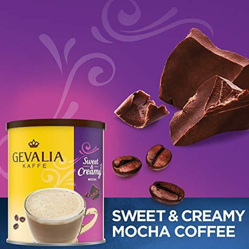 Gevalia Sweet & Creamy Coffee Mix, Mocha,